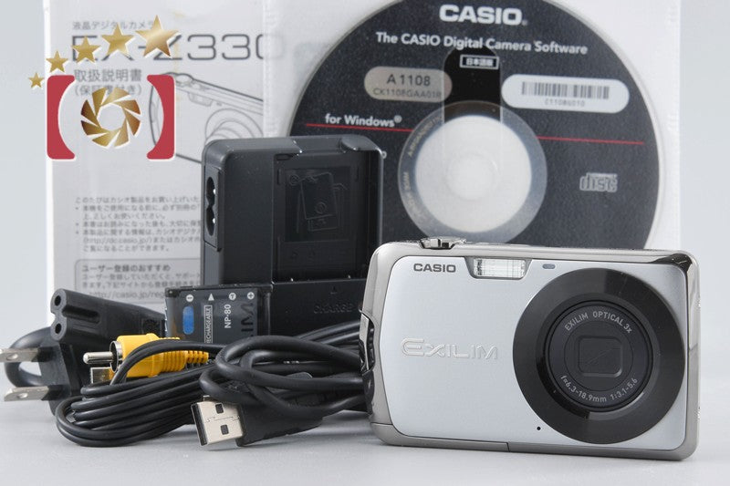 Casio EXILIM EX-Z330 Silver 12.1 MP Digital Camera