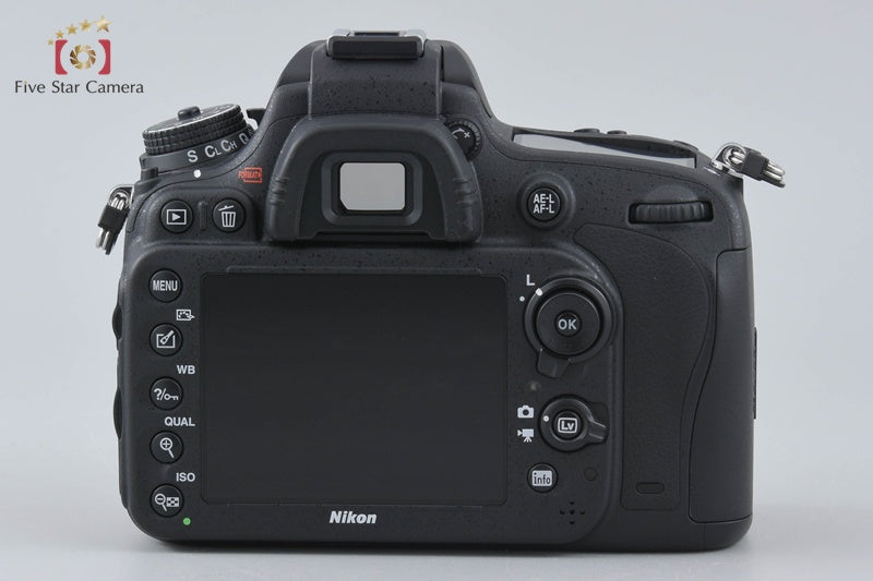 "Count 789" Nikon D600 24.3 MP Full Frame Digital SLR Camera Body