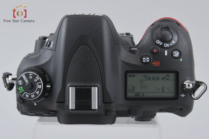 "Count 789" Nikon D600 24.3 MP Full Frame Digital SLR Camera Body