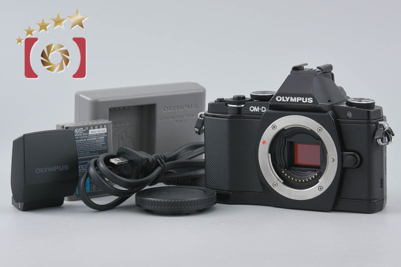 Olympus OM-D E-M5 Black 16.0 MP Digital Mirrorless Camera Body