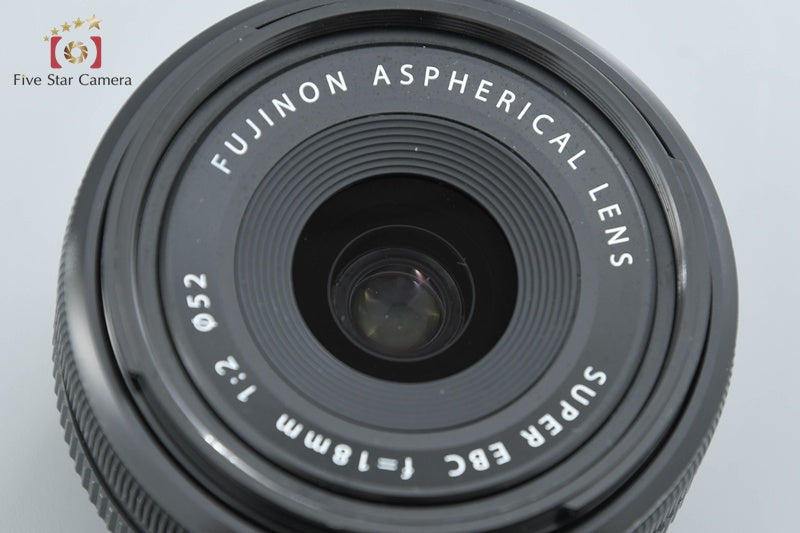 Fujifilm XF 18mm f/2 R