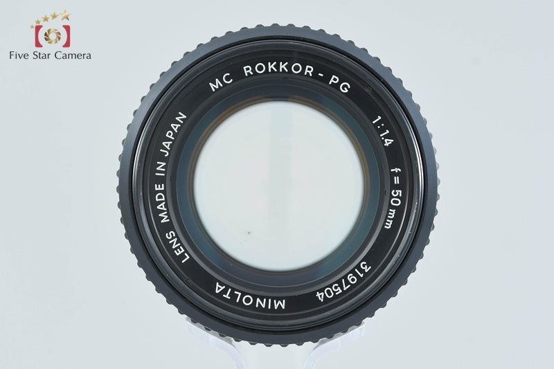 Minolta MC ROKKOR-PG 50mm f/1.4