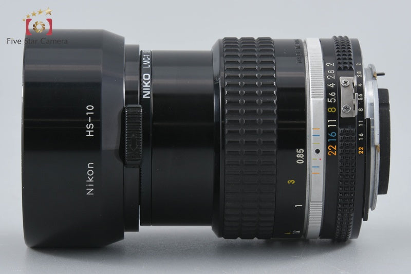 Nikon Ai-S NIKKOR 85mm f/2