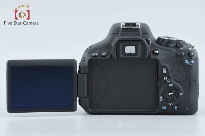 "Count 1,940" Canon EOS Kiss X5 / Rebel T3i / 600D 18.0 MP 18-55 55-250 Lenses