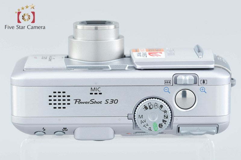 Canon PowerShot S30 Lavender Silver 3.2 MP Digital Camera w/ Box