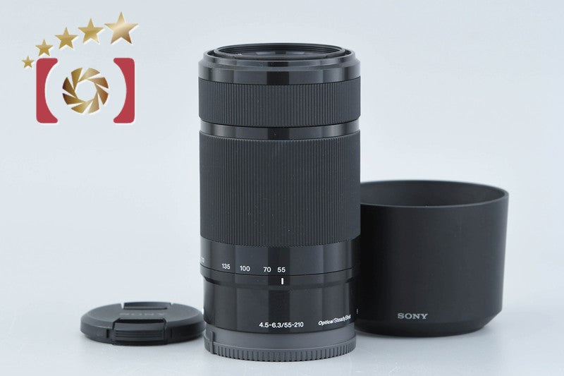 Sony E 55-210mm f/4.5-6.3 OSS Black SEL55210