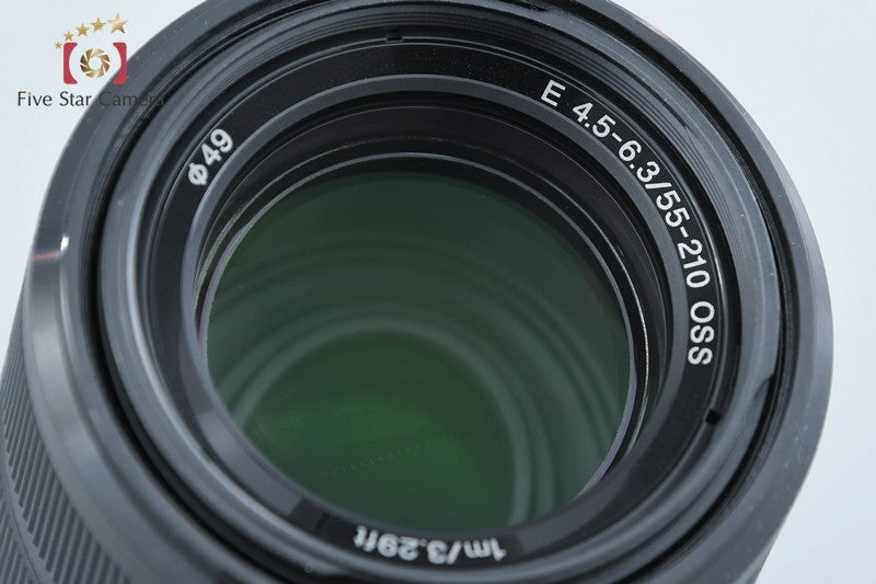 Sony E 55-210mm f/4.5-6.3 OSS Black SEL55210