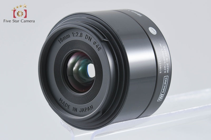 Sigma Art 19mm f/2.8 DN for Micro Four Thirds Black
