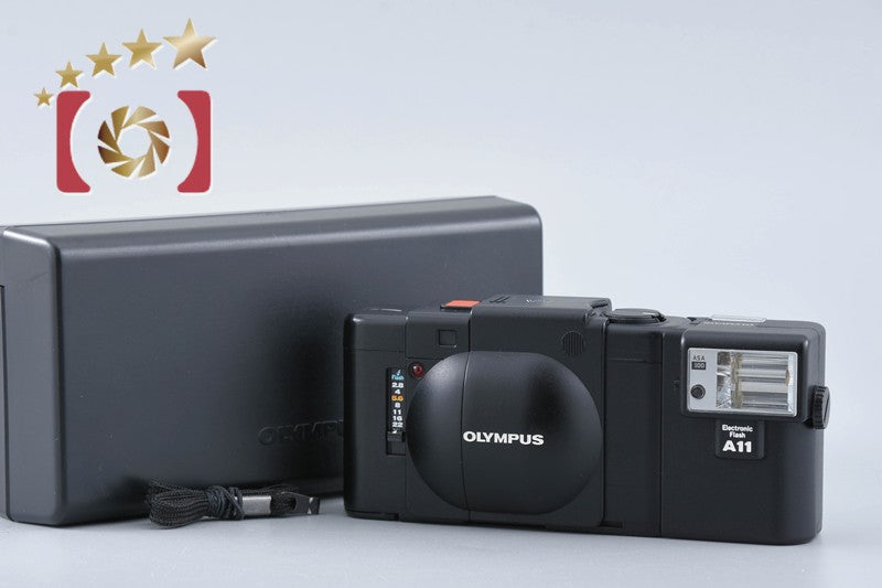 Olympus XA Black 35mm Point & Shoot Film Camera