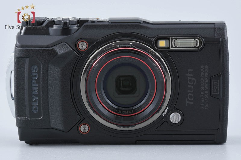 "Count 143" Olympus Tough TG-6 Black 12.0MP 15m Waterproof Digital Camera w/ Box