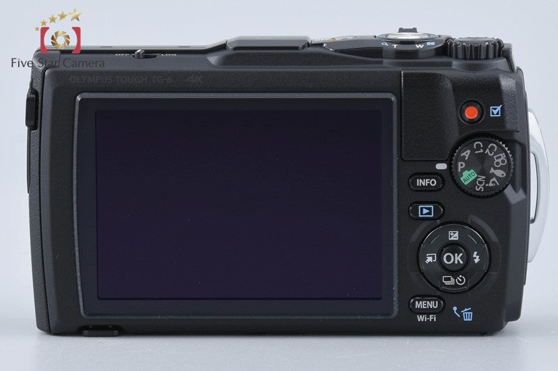 "Count 143" Olympus Tough TG-6 Black 12.0MP 15m Waterproof Digital Camera w/ Box