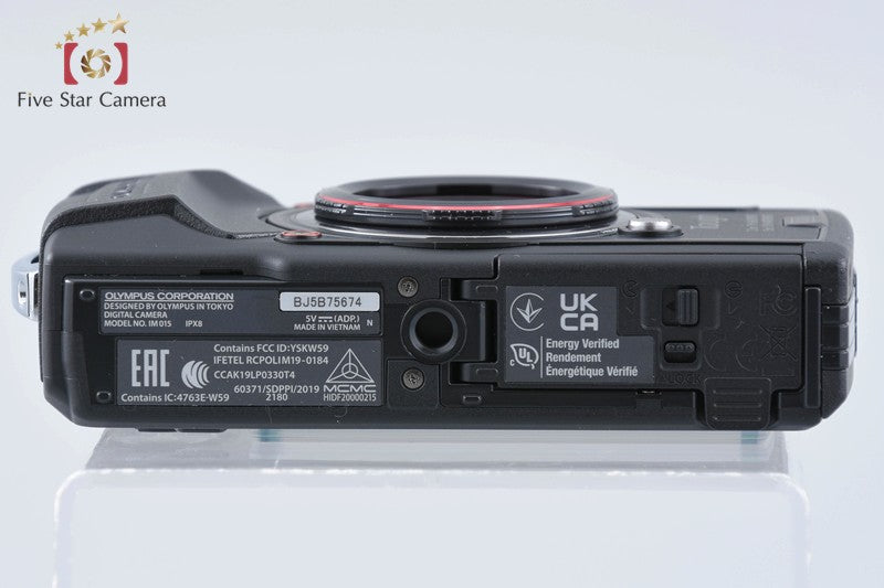 "Count 143" Olympus Tough TG-6 Black 12.0MP 15m Waterproof Digital Camera w/ Box