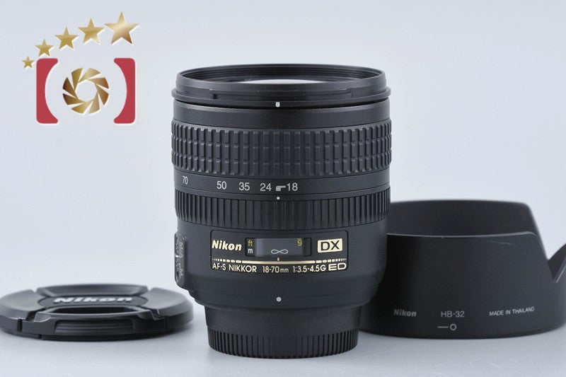 Nikon AF-S DX NIKKOR 18-70mm f/3.5-4.5 G ED