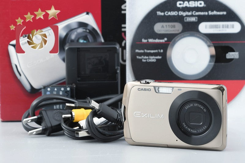 Casio EXILIM EX-Z330 Gold 12.1 MP Digital Camera w/ Box