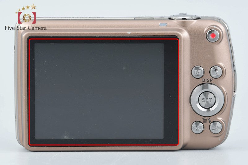 Casio EXILIM EX-Z330 Gold 12.1 MP Digital Camera w/ Box