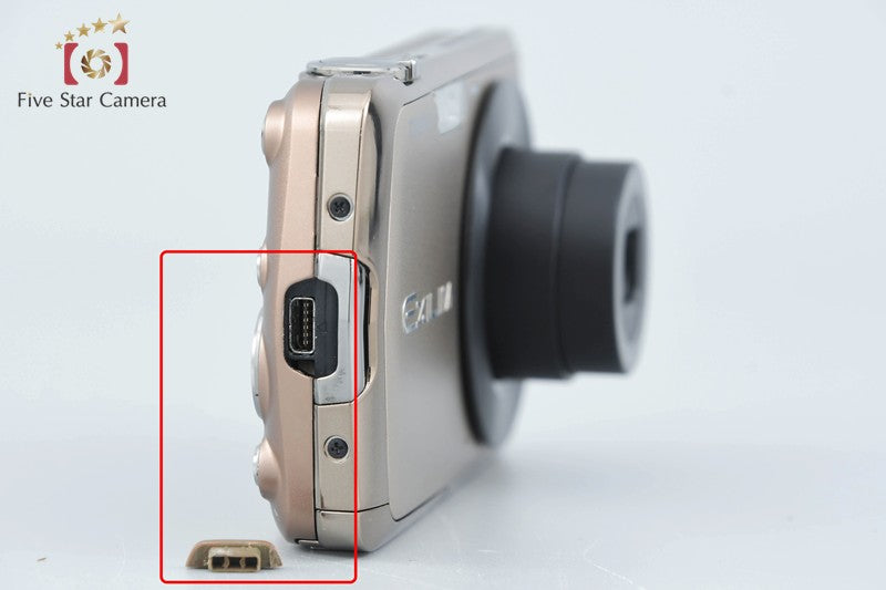 Casio EXILIM EX-Z330 Gold 12.1 MP Digital Camera w/ Box