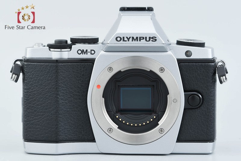 Olympus OM-D E-M5 Silver 16.0 MP Digital Mirrorless Camera Body