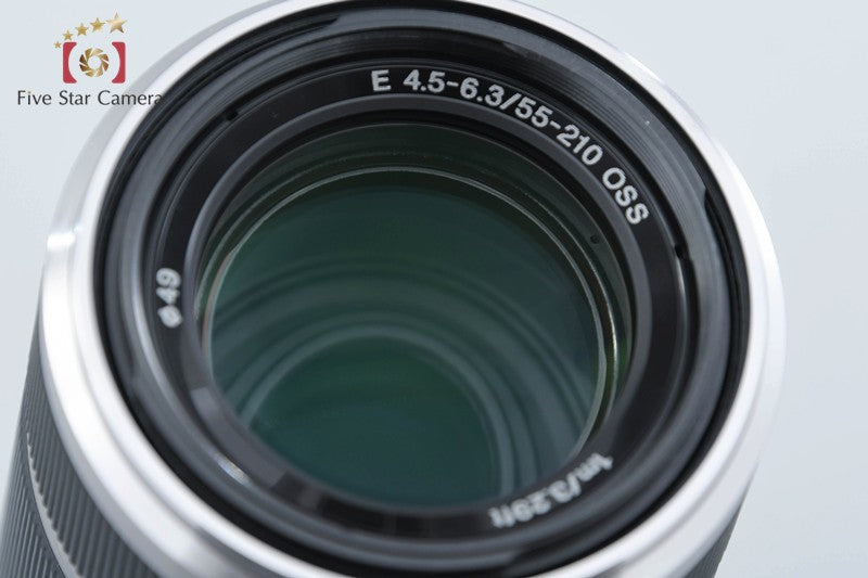 Sony E 55-210mm f/4.5-6.3 OSS Silver SEL55210