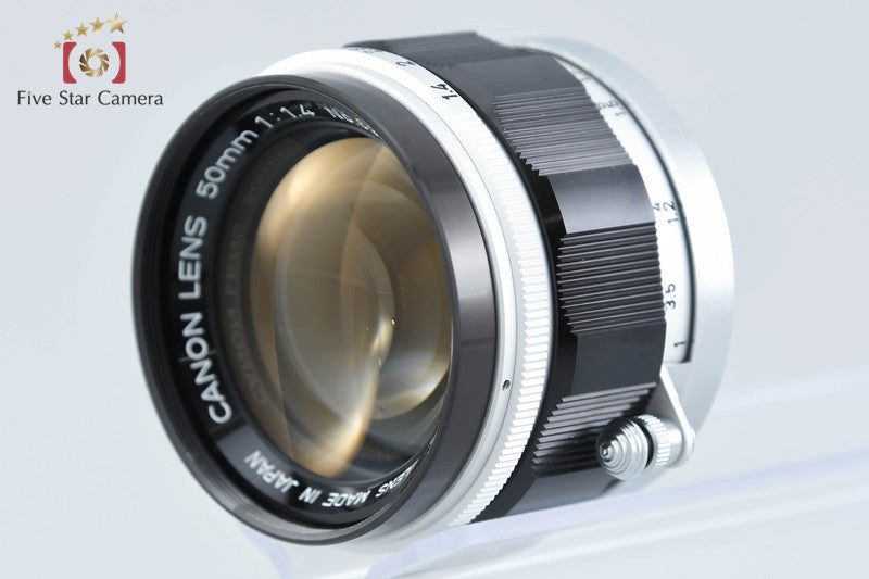 Canon 50mm f/1.4 L39 LTM Leica Thread Mount Lens