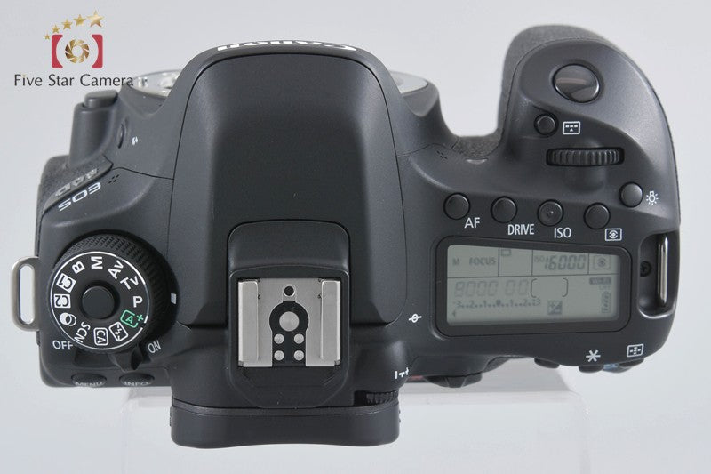 Canon EOS 80D 24.2 MP Digital SLR Camera Body
