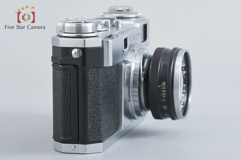 Nikon S2 Early Model Rangefinder Film Camera + NIKKOR-S.C 50mm f/1.4