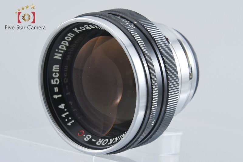 Nikon S2 Early Model Rangefinder Film Camera + NIKKOR-S.C 50mm f/1.4