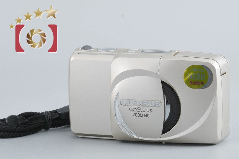 Olympus Stylus Zoom 140 Champagne Gold 35mm Point & Shoot Film Camera