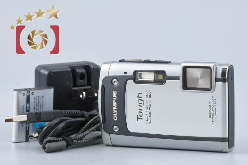 Olympus Tough TG-610 Silver 14.0 MP Waterproof Digital Camera