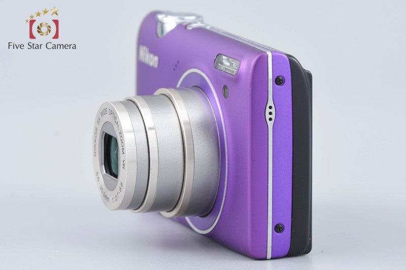 Nikon COOLPIX S5100 Light Purple 12.2 MP Digital Camera