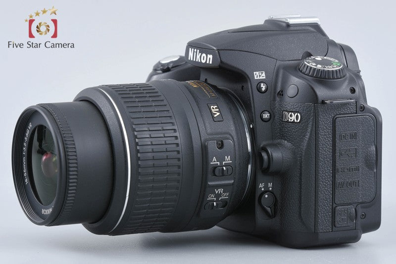 Nikon D90 12.3 MP DSLR Camera AF-S DX 18-55 G VR Lens