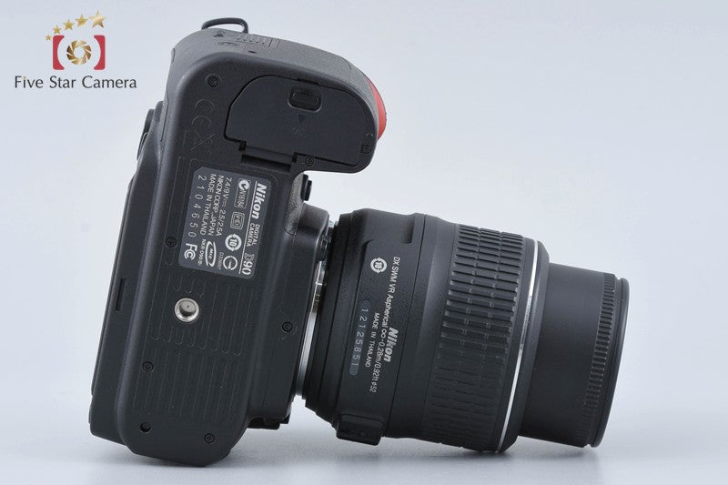 Nikon D90 12.3 MP DSLR Camera AF-S DX 18-55 G VR Lens