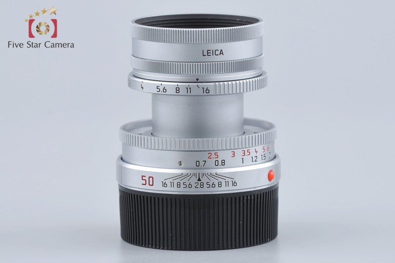 Leica ELMAR-M 50mm f/2.8 E39 2nd Silver Leica M Mount