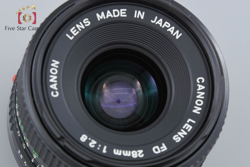 Canon New FD 28mm f/2.8
