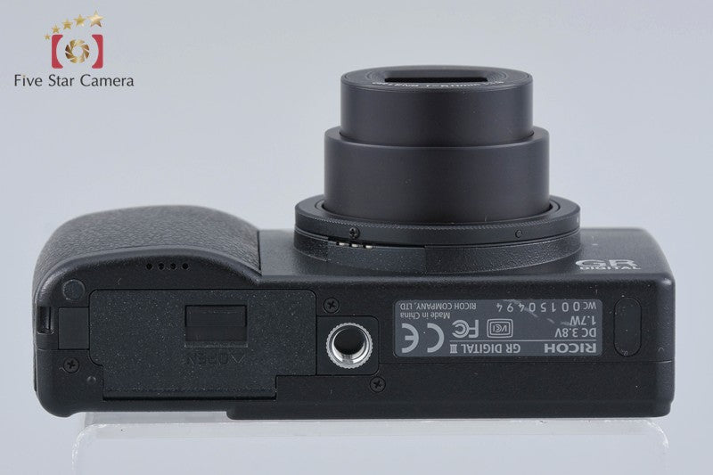 "Shutter count 436" Ricoh GR Digital III 10.0 MP Digital Camera w/ Box
