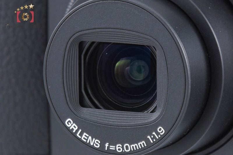 "Shutter count 436" Ricoh GR Digital III 10.0 MP Digital Camera w/ Box