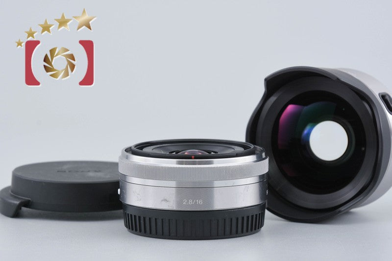 SONY E 16mm f/2.8 SEL16F28 + VCL-ECU1 Ultra Wide Converter 0.75x