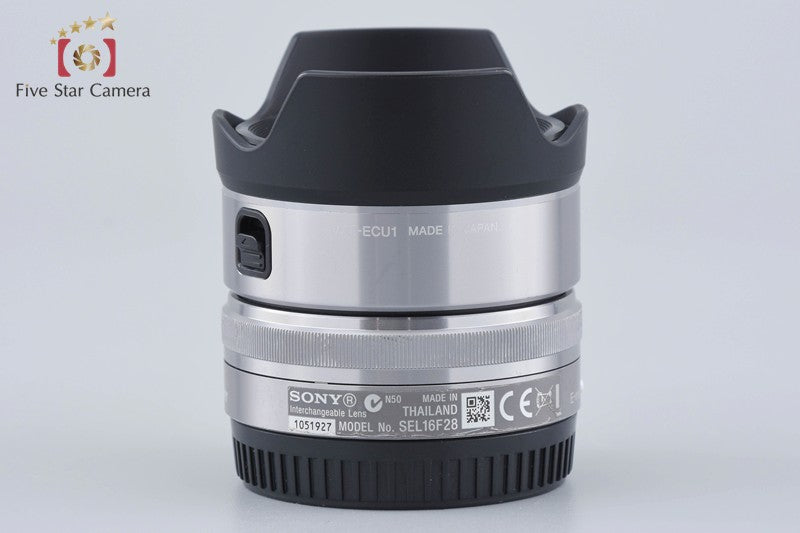 SONY E 16mm f/2.8 SEL16F28 + VCL-ECU1 Ultra Wide Converter 0.75x