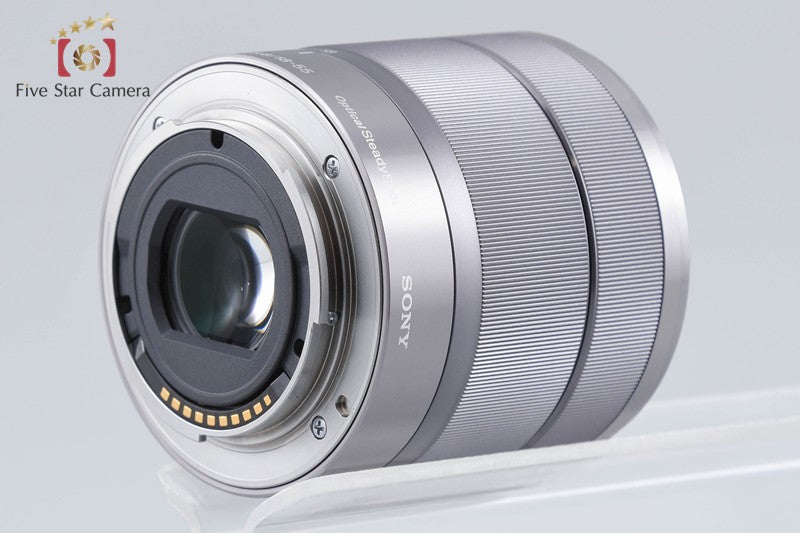 SONY E 18-55mm f/3.5-5.6 OSS SEL1855 Silver