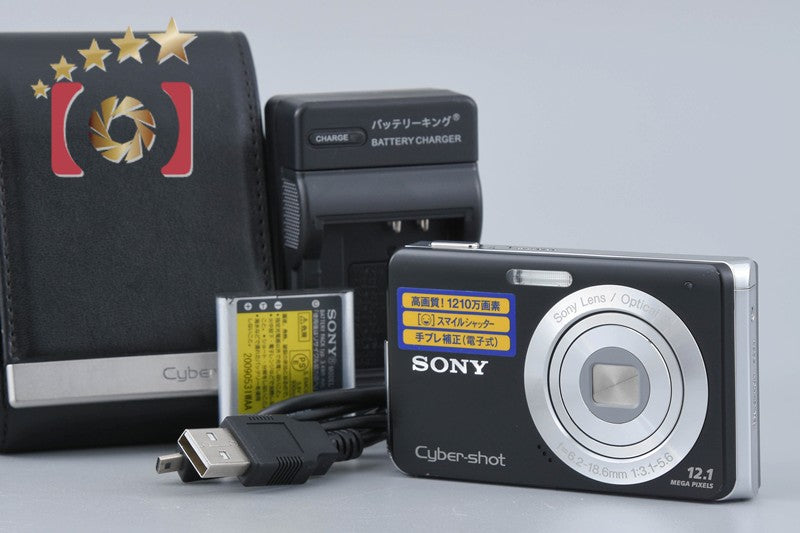 Sony Cyber-Shot DSC-W190 Black 12.1 MP Digital Camera