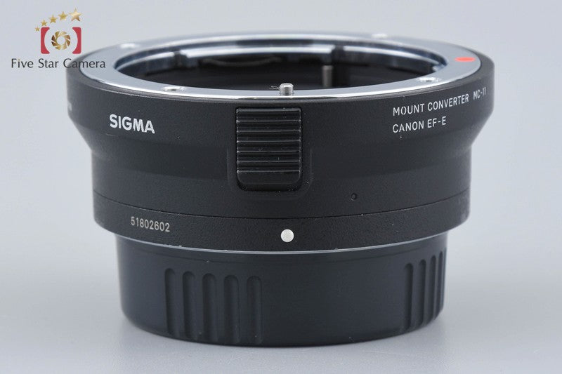 Sigma Mount Converter MC-11 for Canon EF-Mount Lens to Sony E Mount