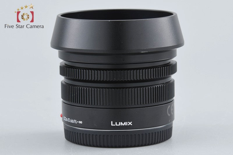 Panasonic LEICA DG SUMMILUX 15mm f/1.7 ASPH. H-X015-K Black