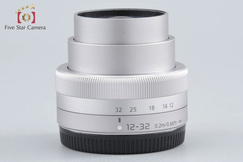 Panasonic LUMIX G VARIO 12-32mm f/3.5-5.6 ASPH. MEGA O.I.S. H-FS12032 Silver