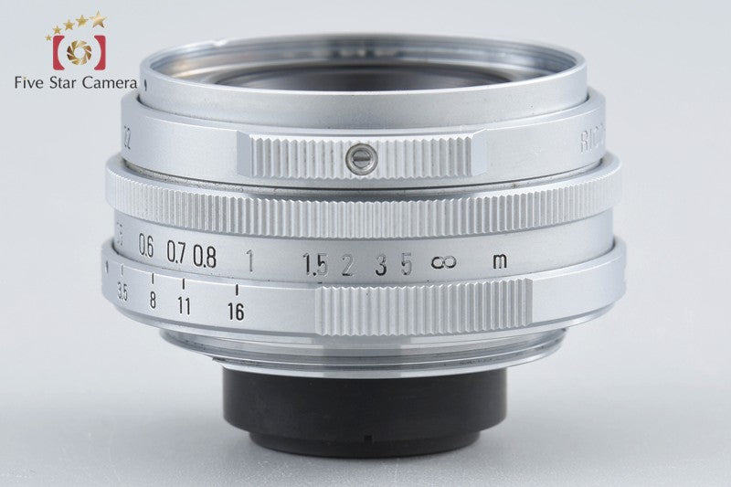 Ricoh GR Lens 21mm f/3.5 L39 LTM Leica Thread Mount