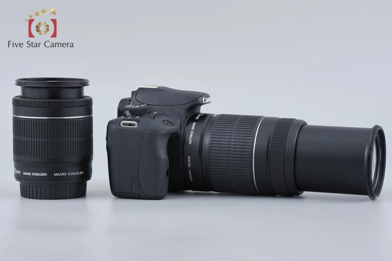 "Count 1,703" Canon EOS Kiss X7 / Rebel SL1 / 100D 18.0 MP 18-55 55-250 Lenses