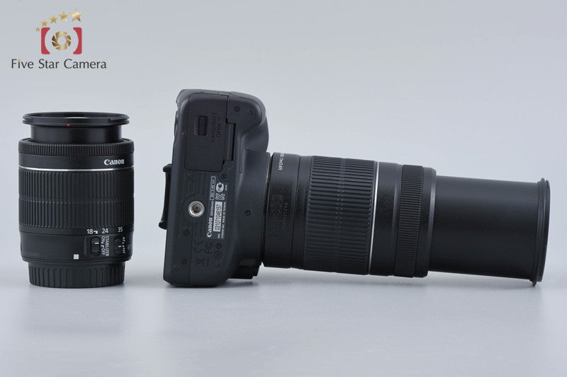 "Count 1,703" Canon EOS Kiss X7 / Rebel SL1 / 100D 18.0 MP 18-55 55-250 Lenses
