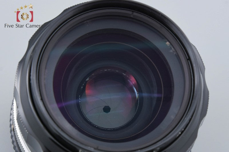 Nikon NIKKOR-O.C Auto 35mm f/2 Ai Converted