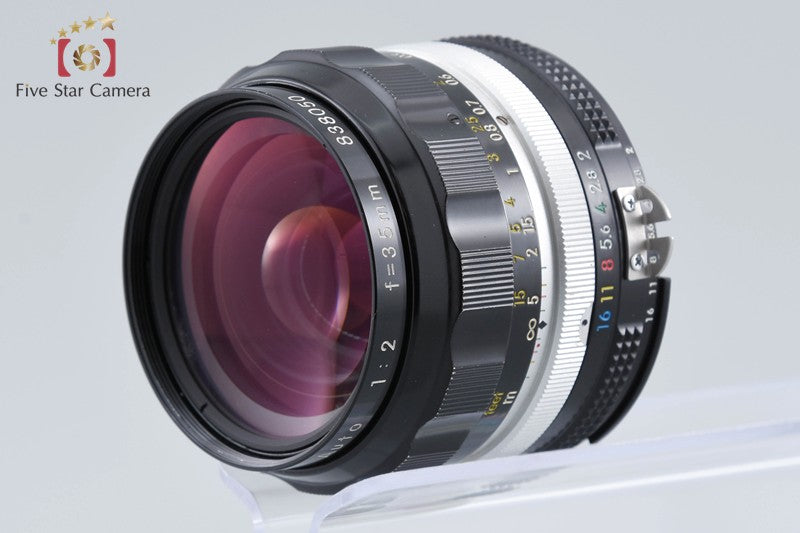 Nikon NIKKOR-O.C Auto 35mm f/2 Ai Converted