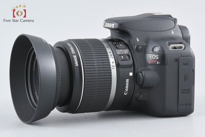Canon EOS Kiss X7 / Rebel SL1 / 100D 18.0 MP DSLR EF-S 18-55 IS Lens