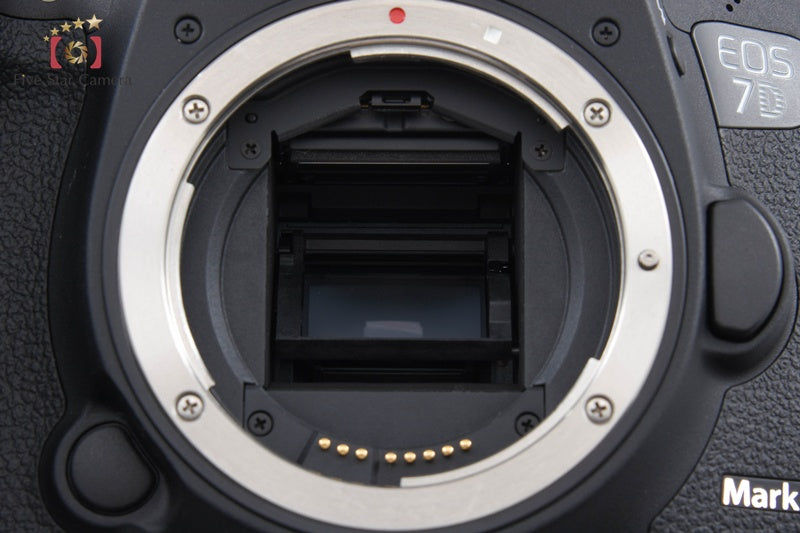 "Shutter count 2,441" Canon EOS 7D Mark II 20.2 MP Digital SLR Camera Body