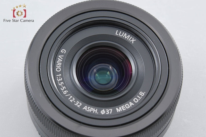 Panasonic LUMIX G VARIO 12-32mm f/3.5-5.6 ASPH. MEGA O.I.S. H-FS12032 Black